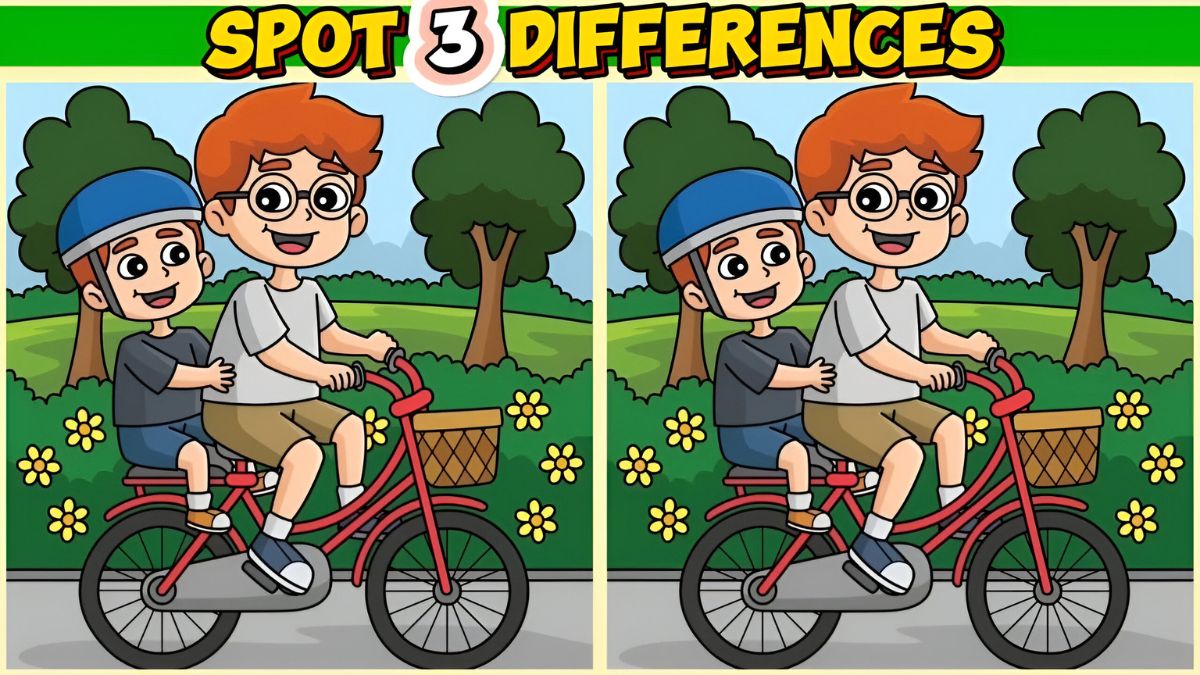 Can You Spot All 3 Differences? Fun Brain-Teasing Puzzle Challenge!